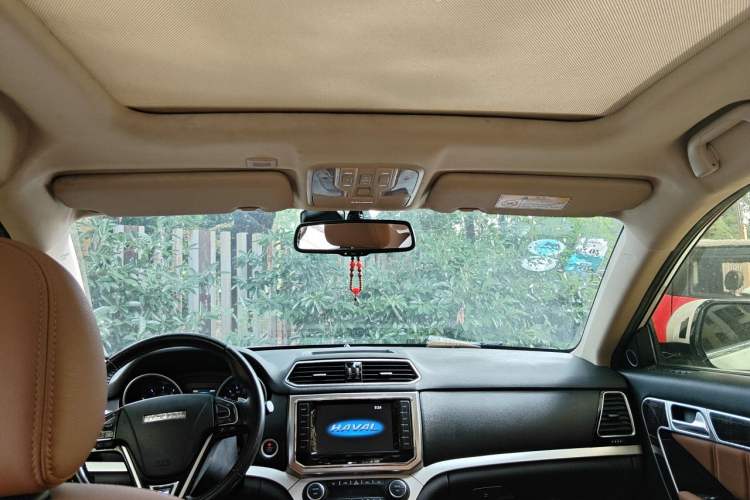 Used Haval H6 Coupe 2016 Blue Label 1.5T Automatic Two-Wheel Drive Elite Model Headliner