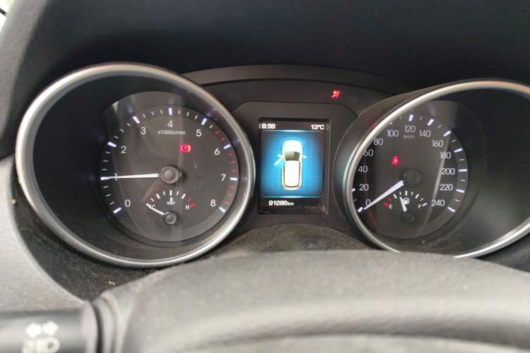 Used Haval H6 Coupe 2016 Blue Label 1.5T Manual Two-Wheel Drive Elite Model Instrument Cluster