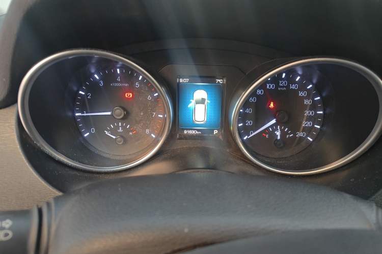 Used Haval H6 Coupe 2016 Blue Label 1.5T Automatic Two-Wheel Drive Urban Model Instrument Cluster