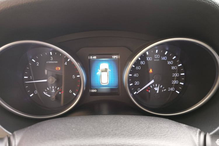 Used Haval H6 Coupe 2016 Blue-Label Diesel 2.0T Manual Two-Wheel Drive Elite Model China IV Standard Instrument Cluster