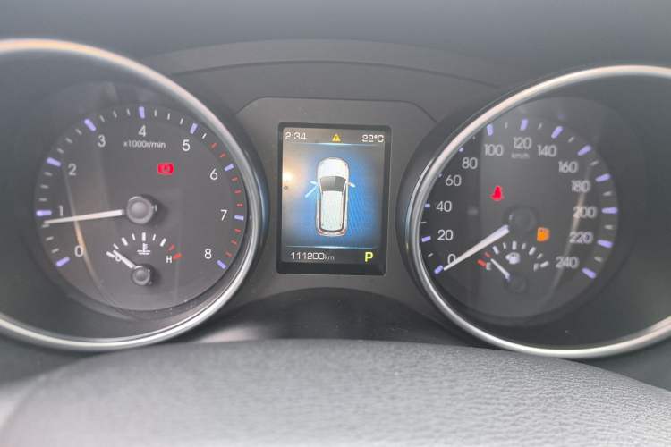 Used Haval H6 Coupe 2016 Blue Label 1.5T Automatic Two-Wheel Drive Urban Model Instrument Cluster