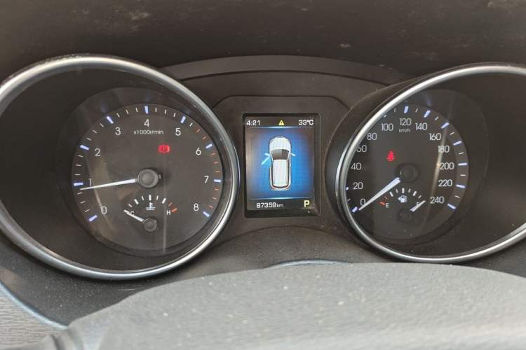 Used Haval H6 Coupe 2016 Blue Label 1.5T Automatic Two-Wheel Drive Elite Model Instrument Cluster