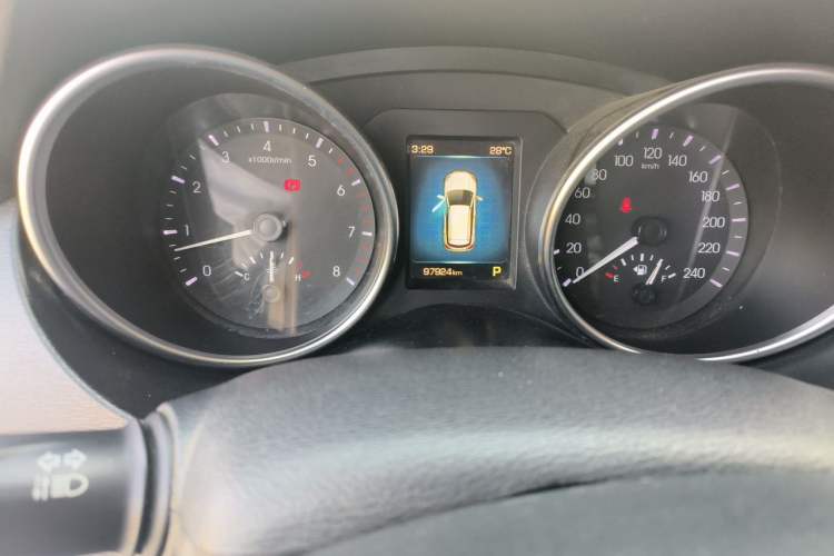 Used Haval H6 Coupe 2016 Blue Label 1.5T Automatic Two-Wheel Drive Elite Model Odometer Close Up