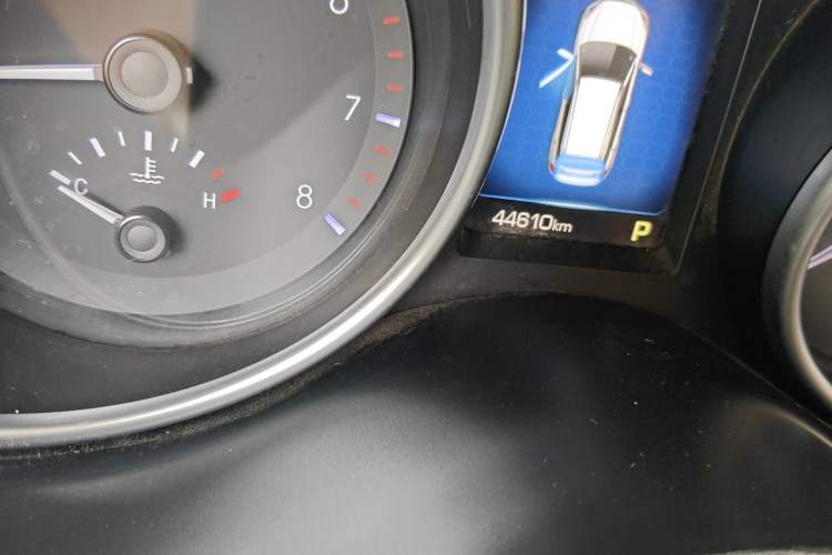 Used Haval H6 Coupe 2016 Blue Label 1.5T Automatic Two-Wheel Drive Elite Model Odometer Close Up