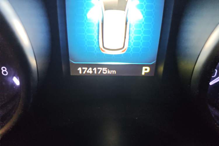 Used Haval H6 Coupe 2016 Blue Label 1.5T Automatic Two-Wheel Drive Elite Model Odometer Close Up