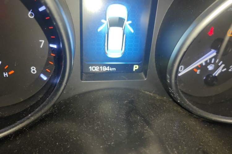 Used Haval H6 Coupe 2016 Blue Label 1.5T Automatic Two-Wheel Drive Urban Model Odometer Close Up