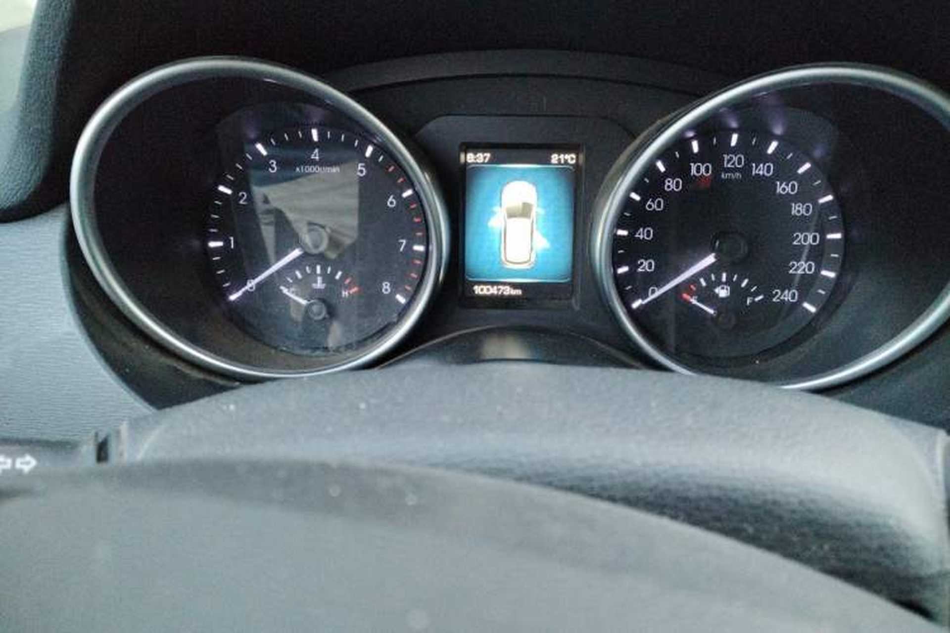 Used Haval H6 Coupe 2016 Blue Label 1.5T Manual Two-Wheel Drive Urban Model Odometer Close Up