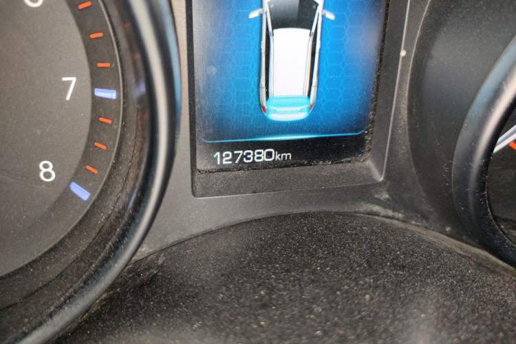 Used Haval H6 Coupe 2016 Blue Label 1.5T Manual Two-Wheel Drive Elite Model Odometer Close Up