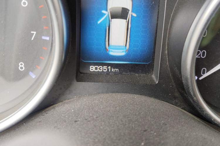 Used Haval H6 Coupe 2016 Blue Label 1.5T Manual Two-Wheel Drive Elite Model Odometer Close Up