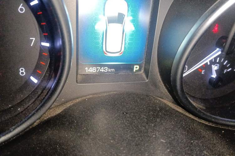 Used Haval H6 Coupe 2016 Blue Label 1.5T Automatic Two-Wheel Drive Urban Model Odometer Close Up