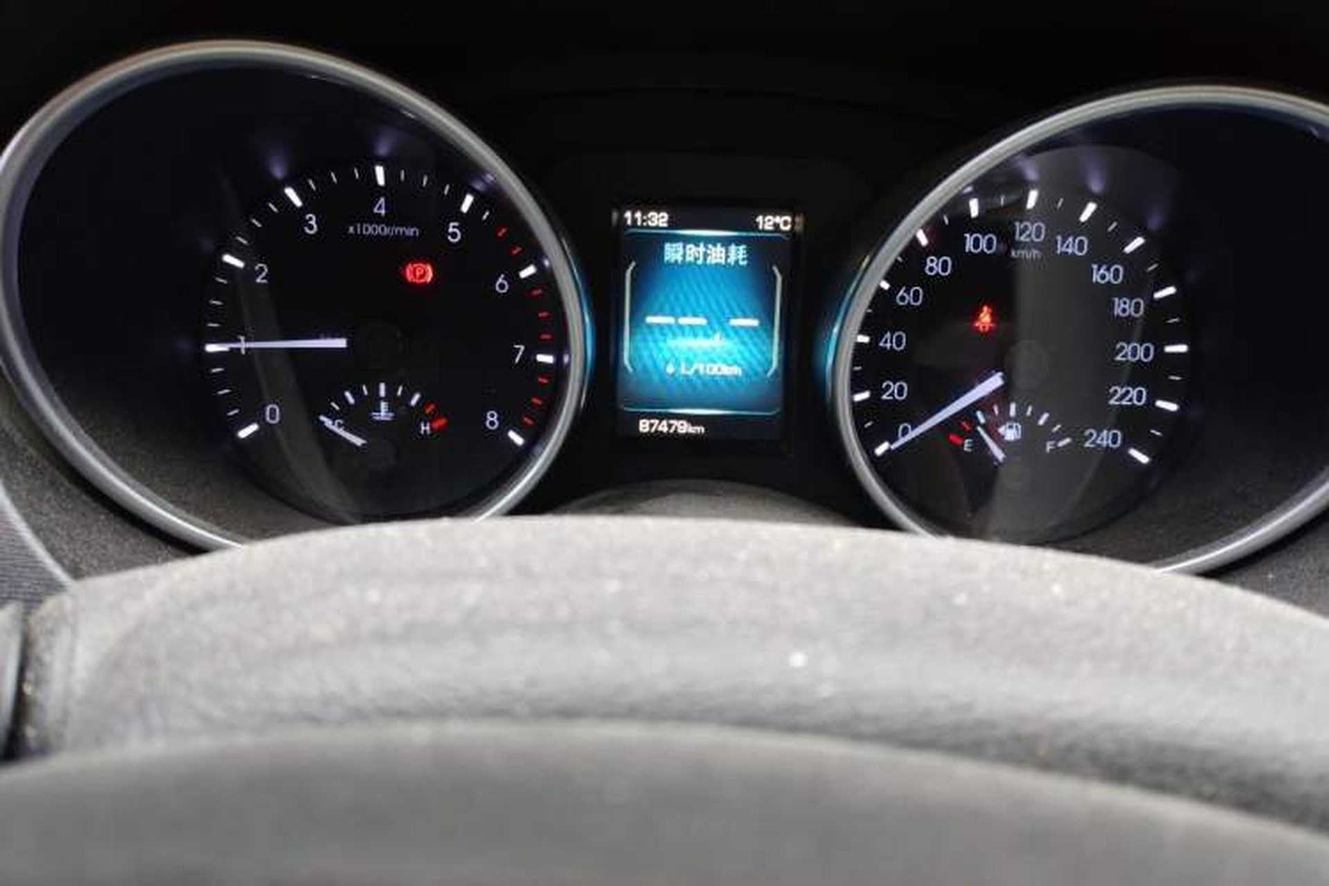 Used Haval H6 Coupe 2016 Blue Label 1.5T Manual Two-Wheel Drive Urban Model Odometer Close Up