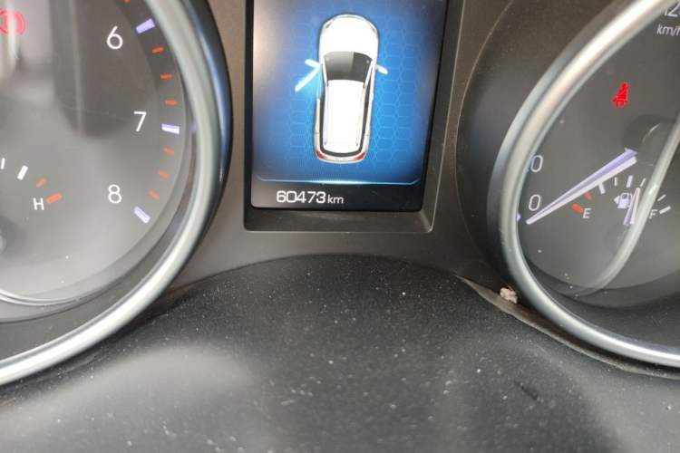 Used Haval H6 Coupe 2016 Blue Label 1.5T Manual Two-Wheel Drive Urban Model Odometer Close Up