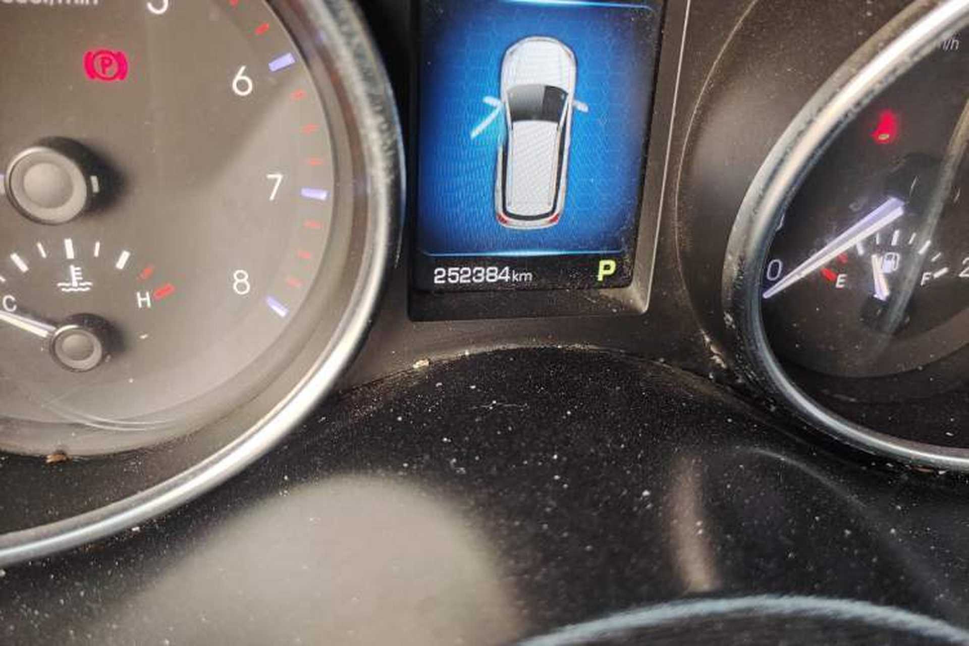 Used Haval H6 Coupe 2016 Blue Label 1.5T Automatic Two-Wheel Drive Urban Model Odometer Close Up