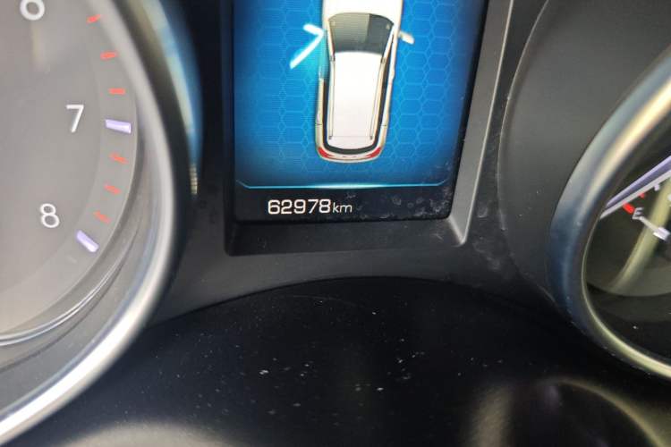 Used Haval H6 Coupe 2016 Blue Label 1.5T Automatic Two-Wheel Drive Elite Model Odometer Close Up