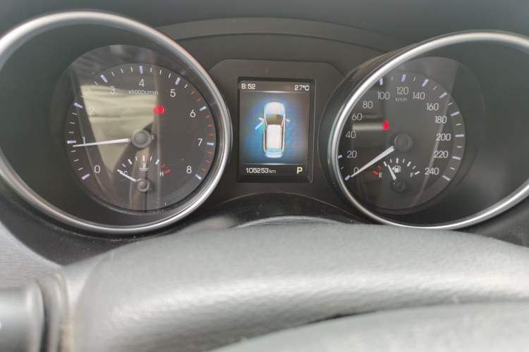 Used Haval H6 Coupe 2016 Blue Label 1.5T Automatic Two-Wheel Drive Elite Model Odometer Close Up