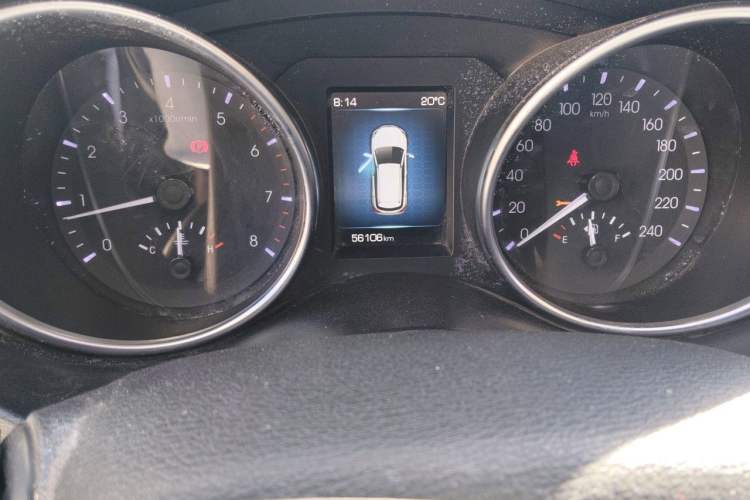 Used Haval H6 Coupe 2016 Blue Label 1.5T Manual Two-Wheel Drive Elite Model Odometer Close Up