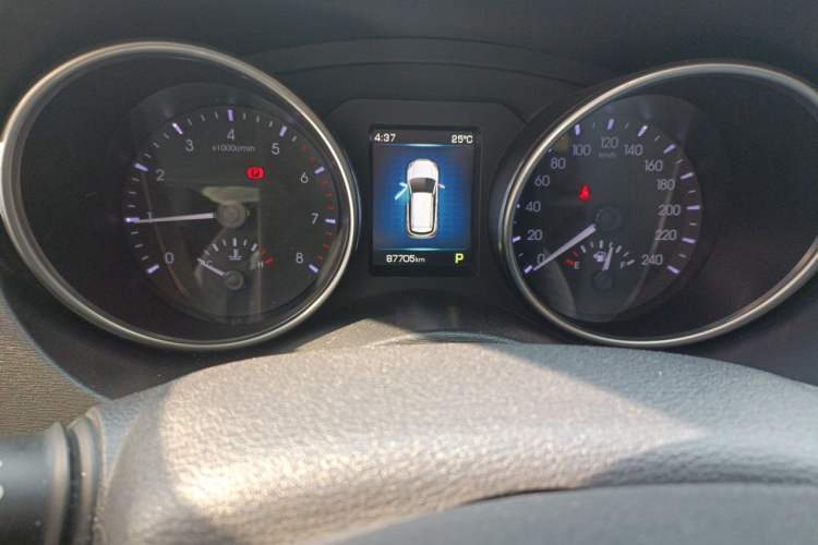Used Haval H6 Coupe 2016 Blue Label 1.5T Automatic Two-Wheel Drive Elite Model Odometer Close Up