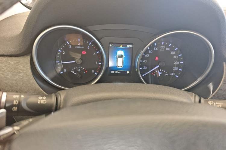 Used Haval H6 Coupe 2016 Blue Label 1.5T Automatic Two-Wheel Drive Elite Model Odometer Close Up