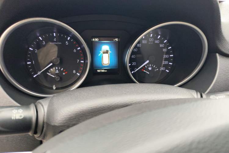 Used Haval H6 Coupe 2016 Blue Label 1.5T Automatic Two-Wheel Drive Elite Model Odometer Close Up