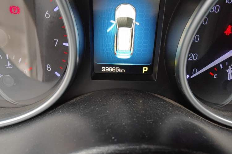 Used Haval H6 Coupe 2016 Blue Label 1.5T Automatic Two-Wheel Drive Urban Model Odometer Close Up
