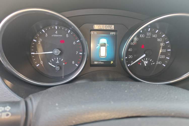 Used Haval H6 Coupe 2016 Blue Label 1.5T Automatic Two-Wheel Drive Urban Model Odometer Close Up