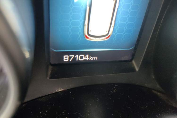 Used Haval H6 Coupe 2016 Blue Label 1.5T Manual Two-Wheel Drive Elite Model Odometer Close Up