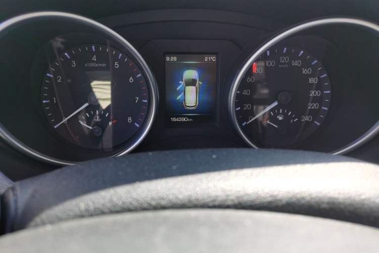 Used Haval H6 Coupe 2016 Blue Label 1.5T Automatic Two-Wheel Drive Elite Model Odometer Close Up