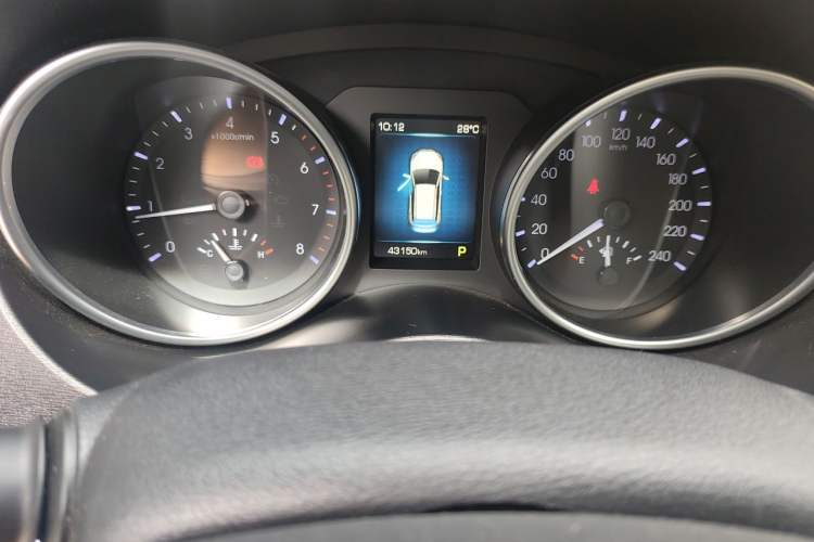 Used Haval H6 Coupe 2016 Blue Label 1.5T Automatic Two-Wheel Drive Elite Model Odometer Close Up