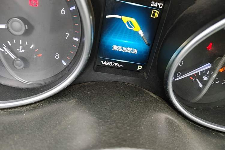 Used Haval H6 Coupe 2016 Blue Label 1.5T Automatic Two-Wheel Drive Elite Model Odometer Close Up