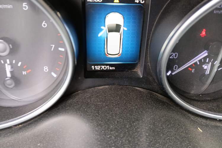 Used Haval H6 Coupe 2016 Blue Label 1.5T Manual Two-Wheel Drive Urban Model Odometer Close Up