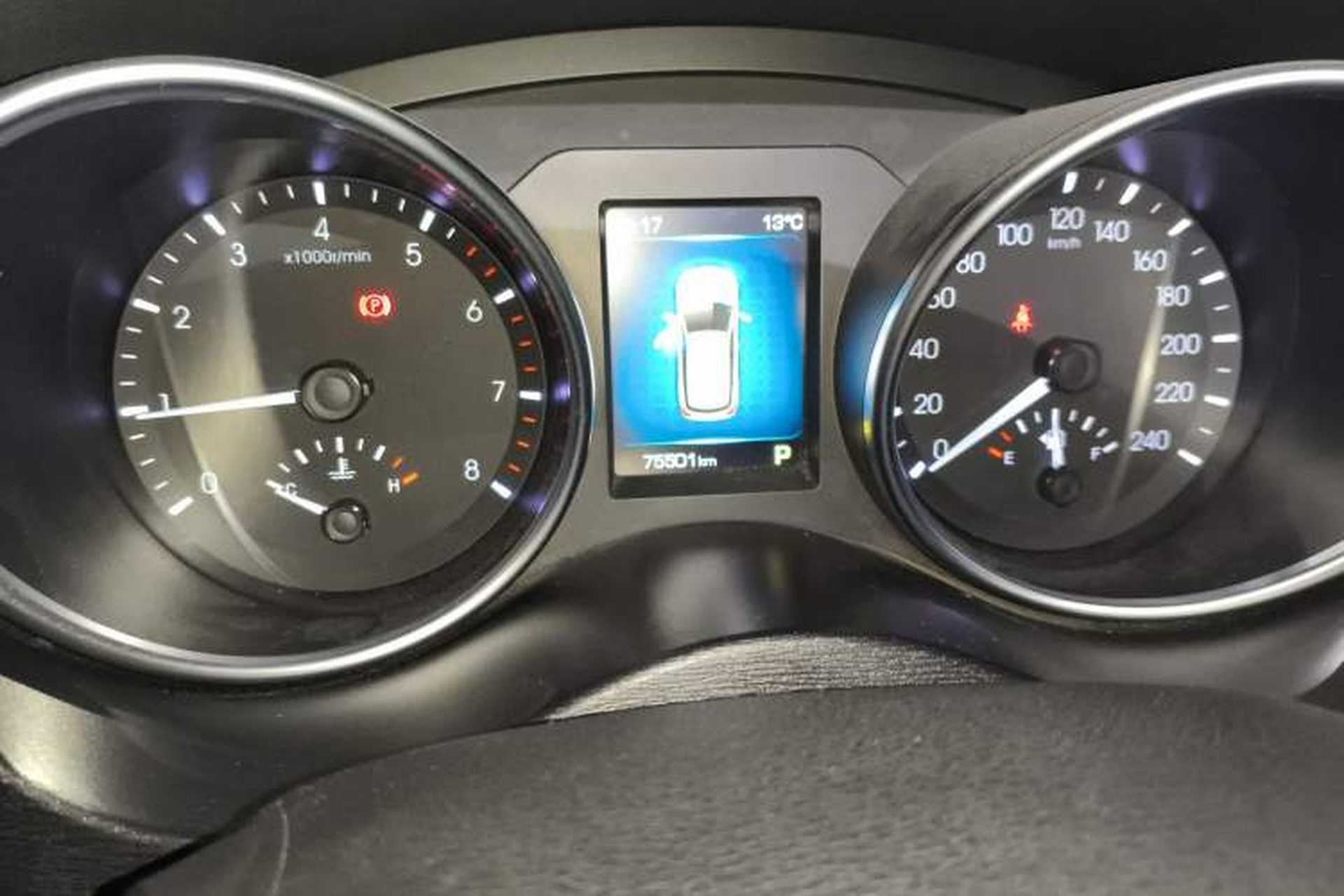 Used Haval H6 Coupe 2016 Blue Label 1.5T Automatic Two-Wheel Drive Urban Model Odometer Close Up