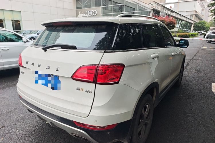 Used Haval H6 Coupe 2016 Blue Label 1.5T Automatic Two-Wheel Drive Elite Model Rear Right 45 Deg