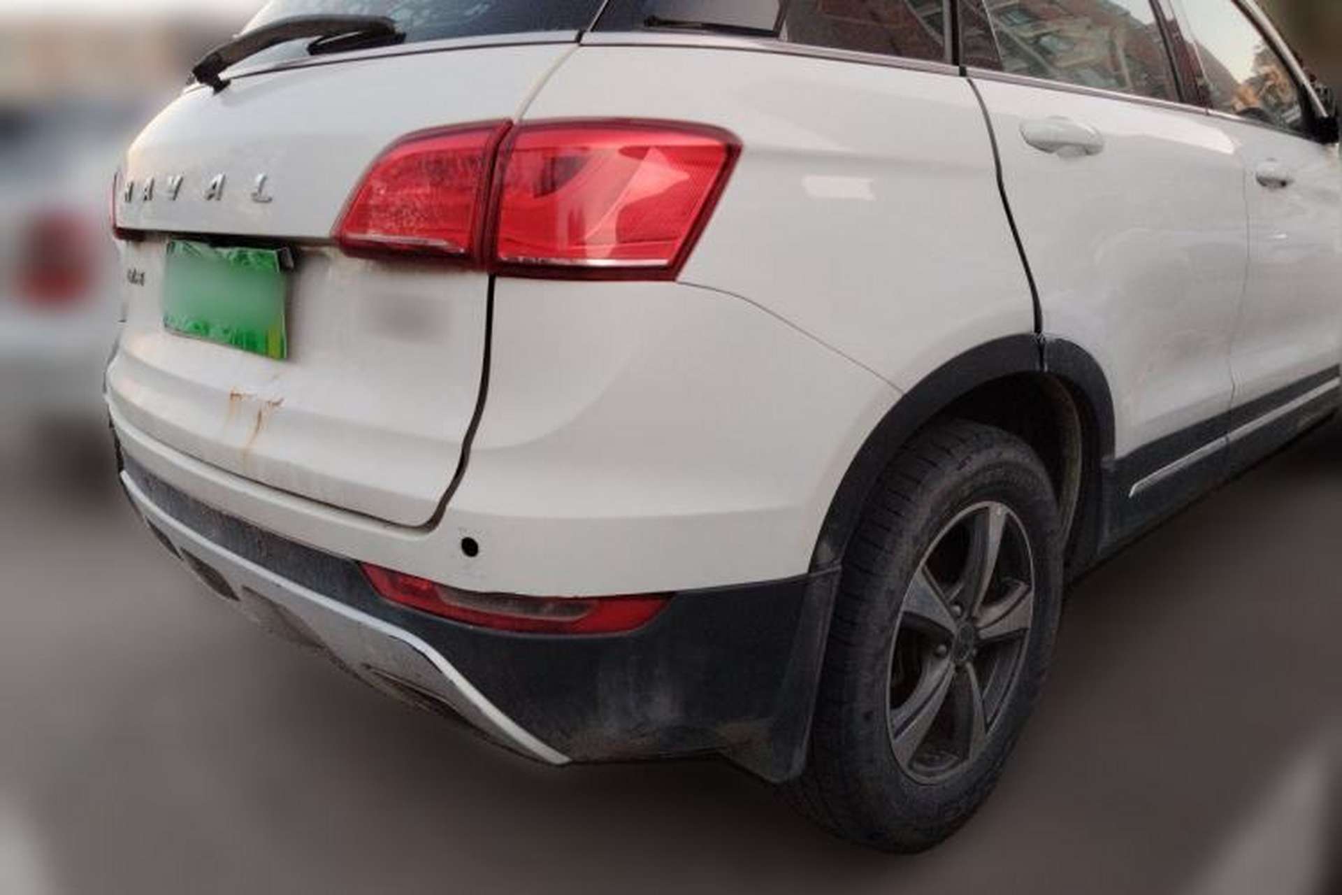 Used Haval H6 Coupe 2016 Blue Label 1.5T Manual Two-Wheel Drive Urban Model Rear Right 45 Deg