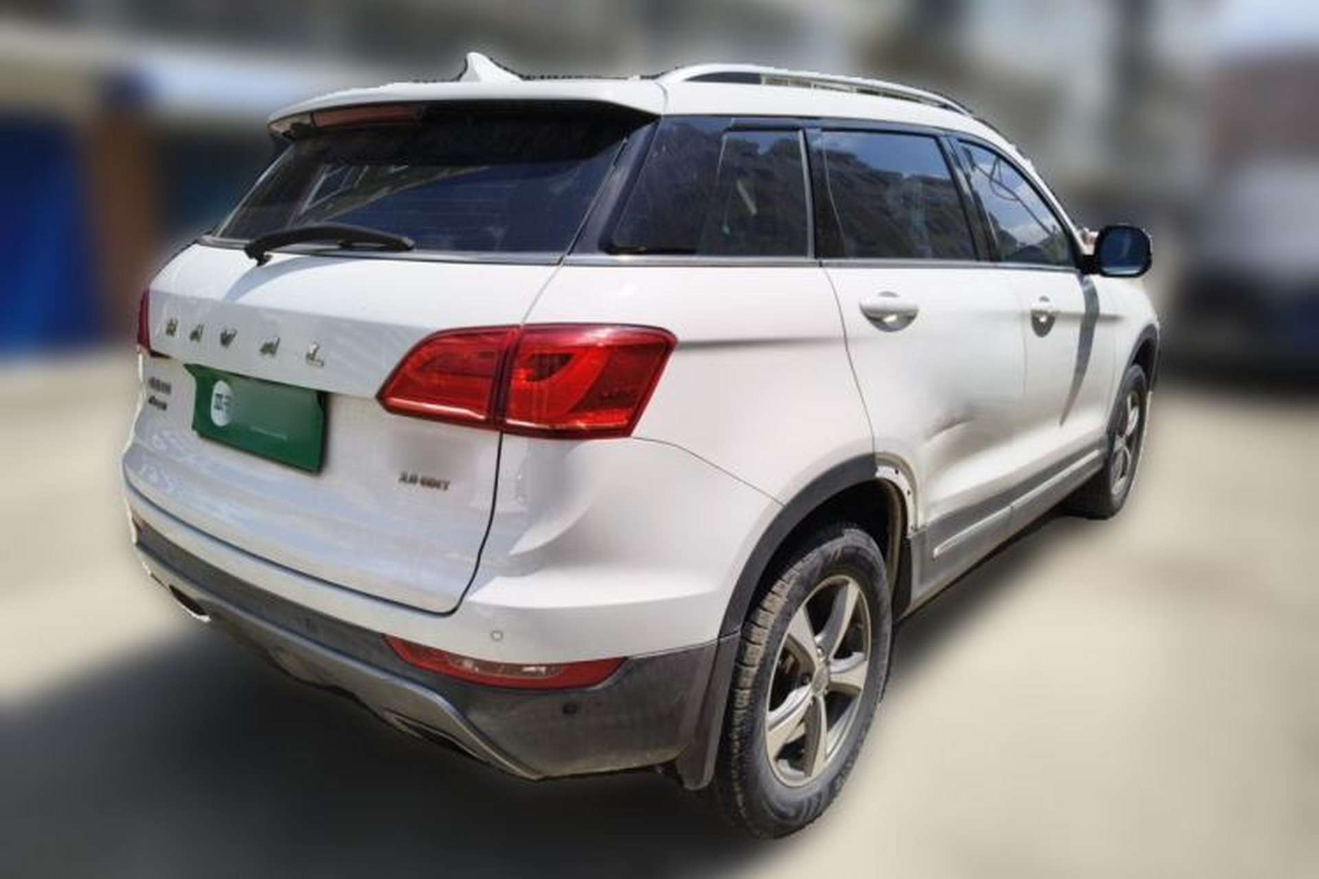 Used Haval H6 Coupe 2016 Blue Label 1.5T Manual Two-Wheel Drive Elite Model Rear Right 45 Deg