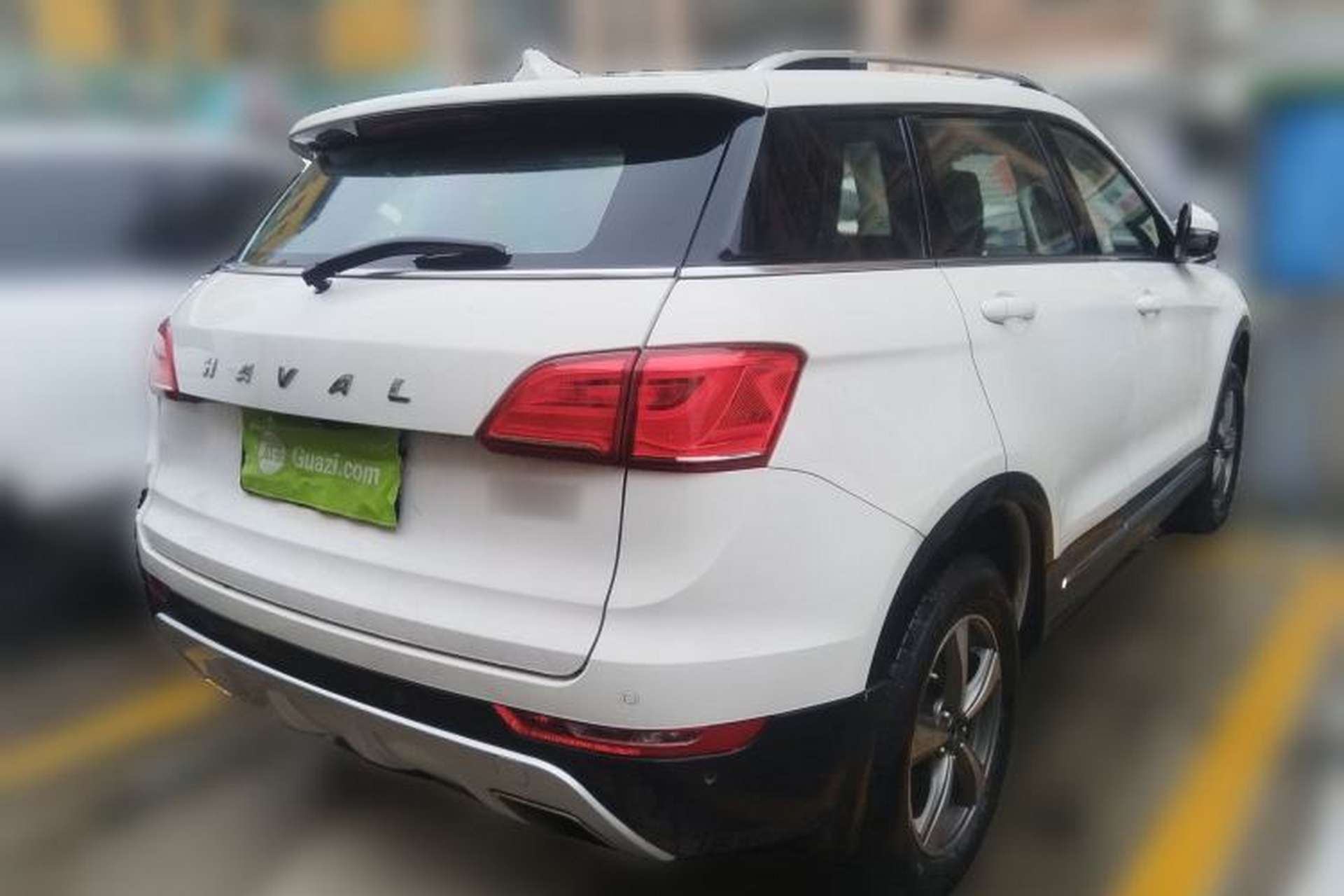 Used Haval H6 Coupe 2016 Blue Label 1.5T Manual Two-Wheel Drive Elite Model Rear Right 45 Deg