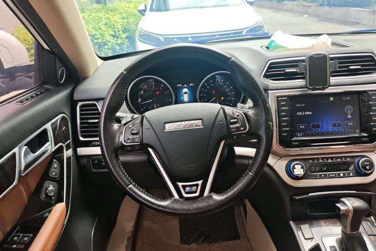 Used Haval H6 Coupe 2016 Blue Label 1.5T Automatic Two-Wheel Drive Urban Model Steering Wheel