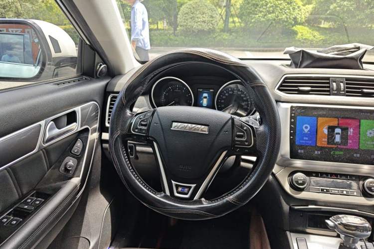 Used Haval H6 Coupe 2016 Blue Label 1.5T Automatic Two-Wheel Drive Elite Model Steering Wheel