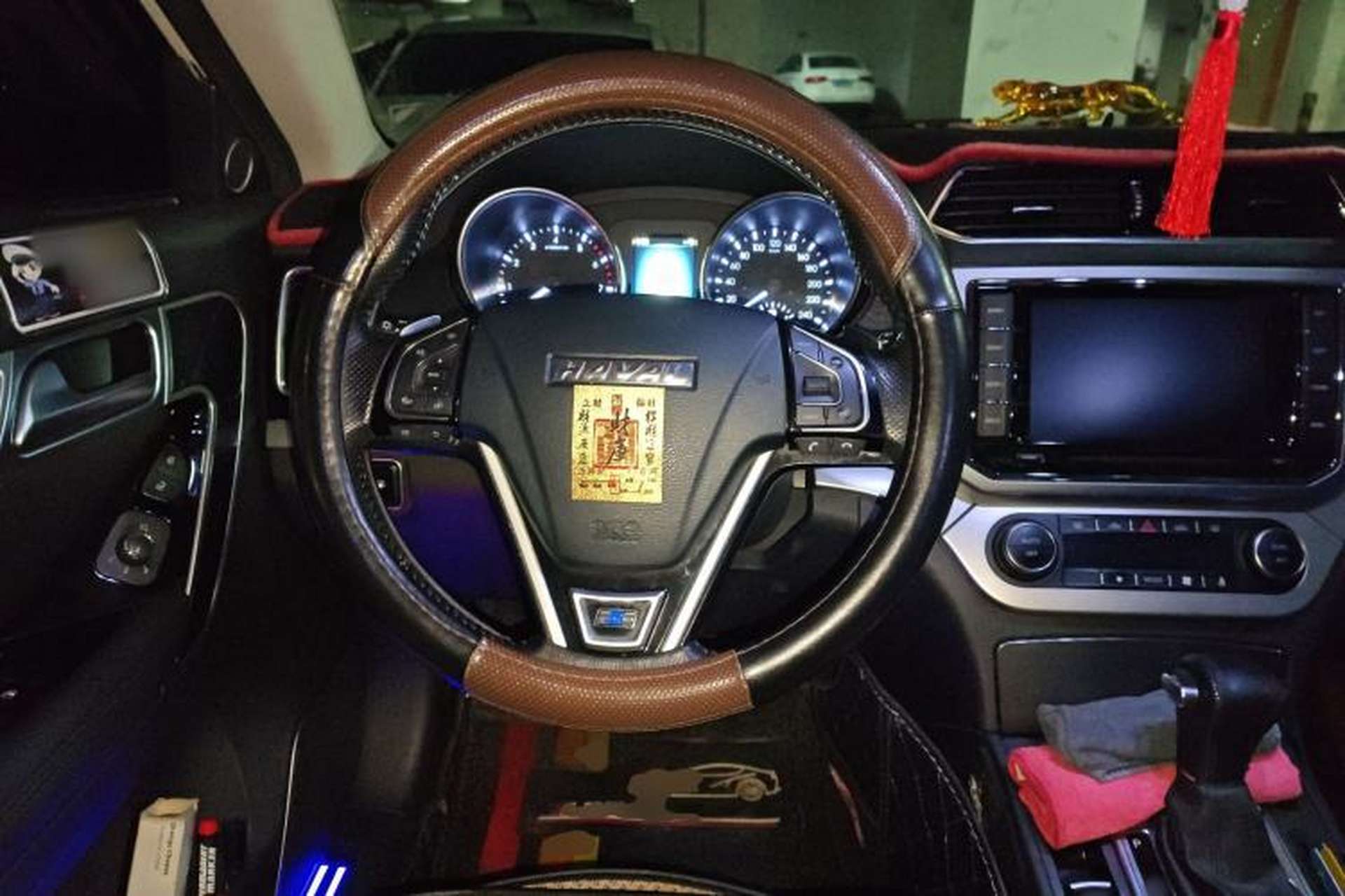Used Haval H6 Coupe 2016 Blue Label 1.5T Automatic Two-Wheel Drive Elite Model Steering Wheel