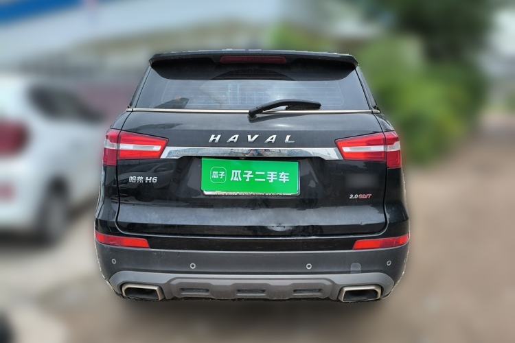 Used Haval H6 Coupe 2017 Red Label 2.0T Manual Two-Wheel Drive Elite Model Rear