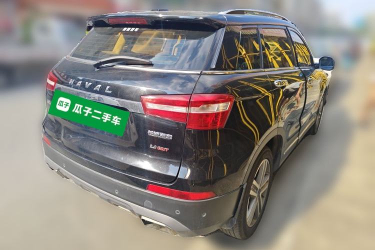 Used Haval H6 Coupe 2017 Red-Label 2.0T Automatic Two-Wheel Drive Elite Model Rear Right 45 Deg