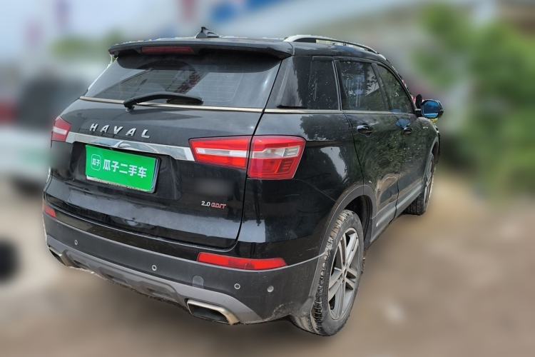 Used Haval H6 Coupe 2017 Red Label 2.0T Manual Two-Wheel Drive Elite Model Rear Right 45 Deg