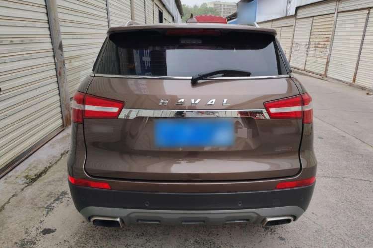 Used Haval H6 Coupe 2017 Red-Label 2.0T Automatic Two-Wheel Drive Elite Model Rear