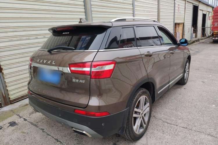 Used Haval H6 Coupe 2017 Red-Label 2.0T Automatic Two-Wheel Drive Elite Model Rear Right 45 Deg