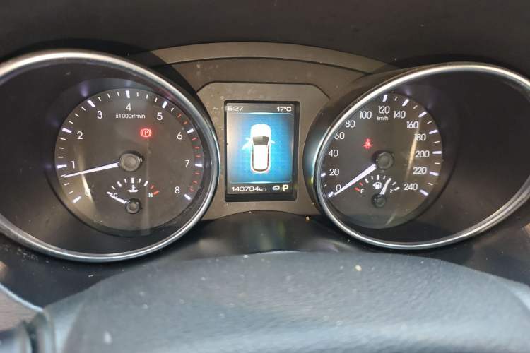 Used Haval H6 Coupe 2017 Red-Label 2.0T Automatic Two-Wheel Drive Elite Model Instrument Cluster