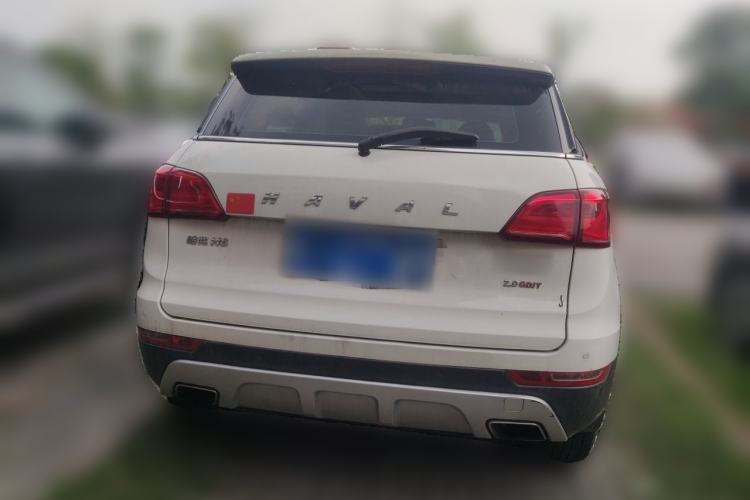 Used Haval H6 Coupe 2017 Blue Label 2.0T Automatic Two-Wheel Drive Prestige Model Rear