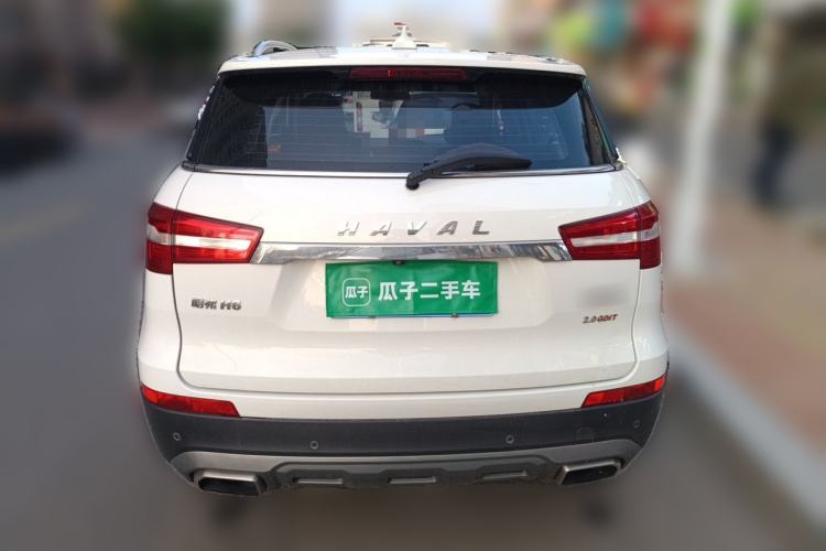 Used Haval H6 Coupe 2017 Red Label 2.0T Automatic Two-Wheel Drive Prestige Model Rear