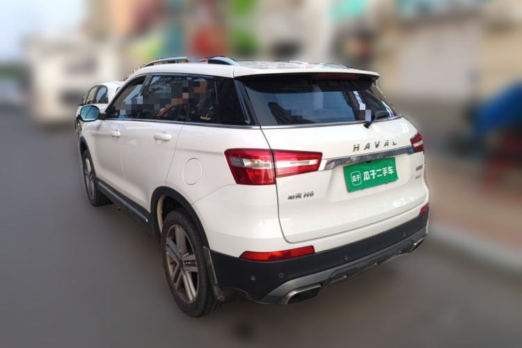 Used Haval H6 Coupe 2017 Red Label 2.0T Automatic Two-Wheel Drive Prestige Model Rear Left 45 Deg