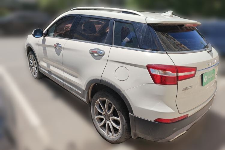 Used Haval H6 Coupe 2017 Red Label 2.0T Manual Two-Wheel-Drive Urban Model Rear Left 45 Deg