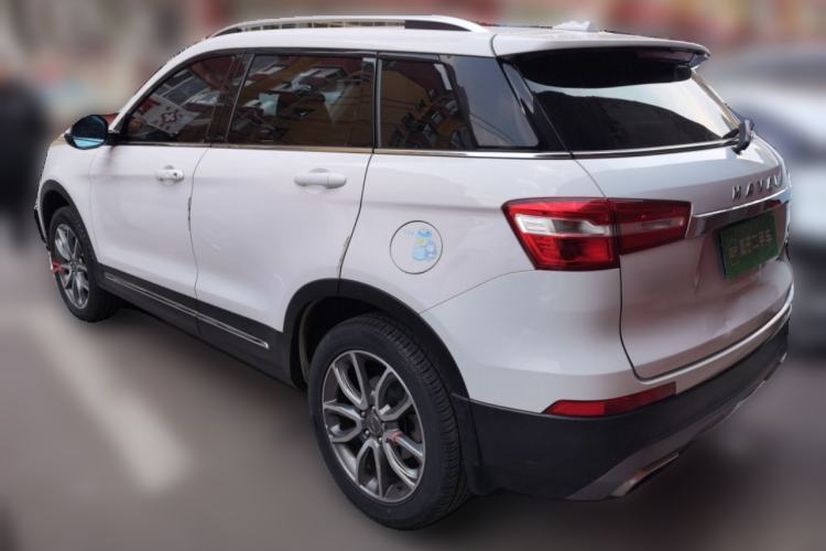 Used Haval H6 Coupe 2017 Red Label 2.0T Manual Two-Wheel-Drive Urban Model Rear Left 45 Deg