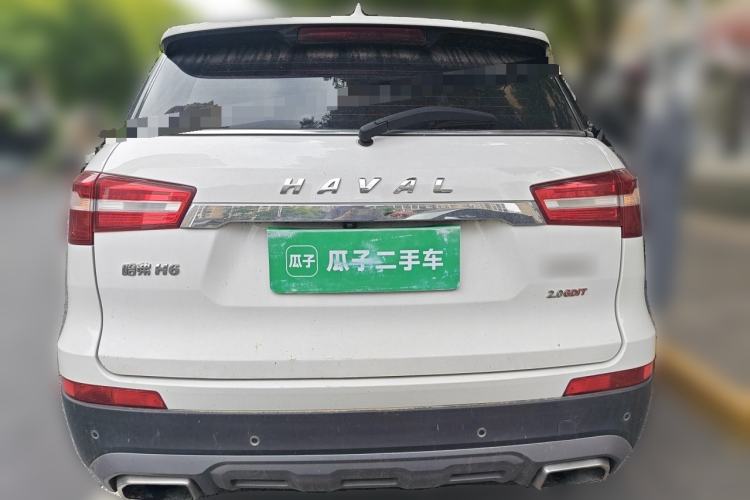 Used Haval H6 Coupe 2017 Red-Label 2.0T Automatic Two-Wheel Drive Elite Model Rear